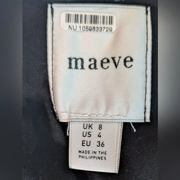 EUC....Anthropologie Maeve Drop Waist Taffeta Maxi Skirt Size 4 - Picture 3 of 11